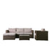 PaulaHome - Calvi Chaise Sofa And Chair Set Natural